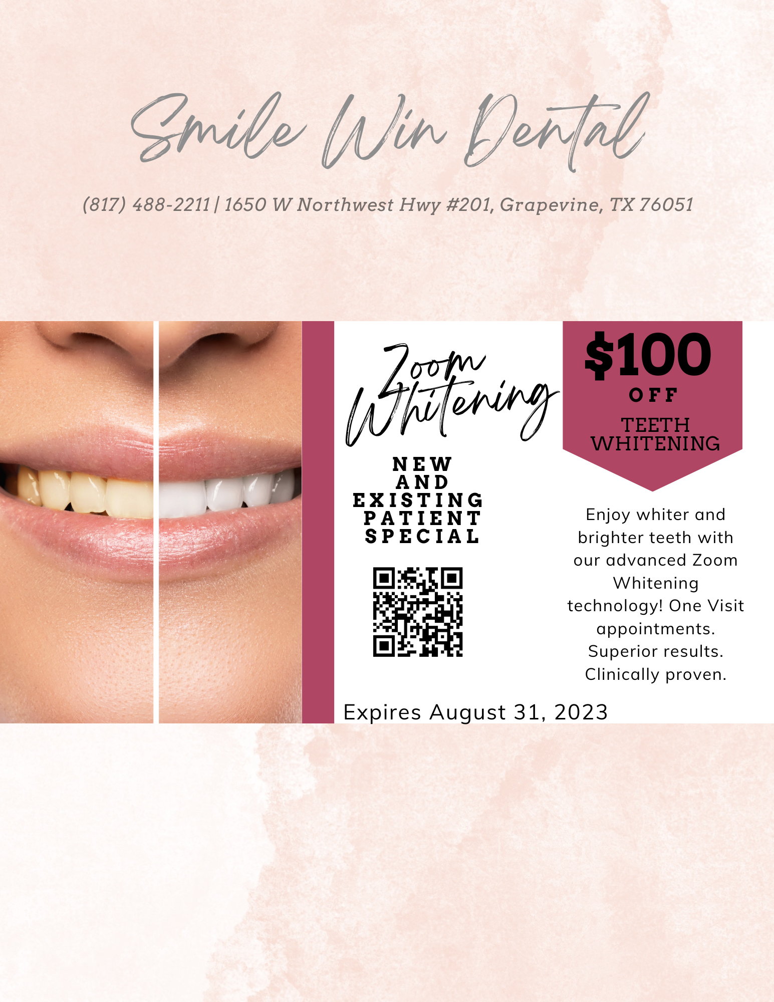Teeth Whitening Service Special in Grapevine TX